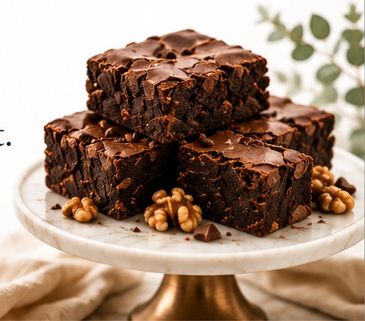 Homemade brownies